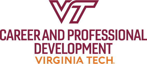 Virginia Tech Career and Professional Development Logo