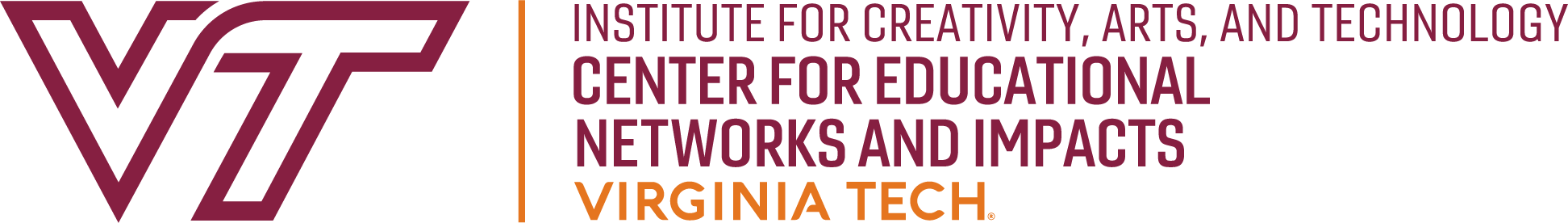 Virginia Tech Center for Educational Networks and Impacts logo